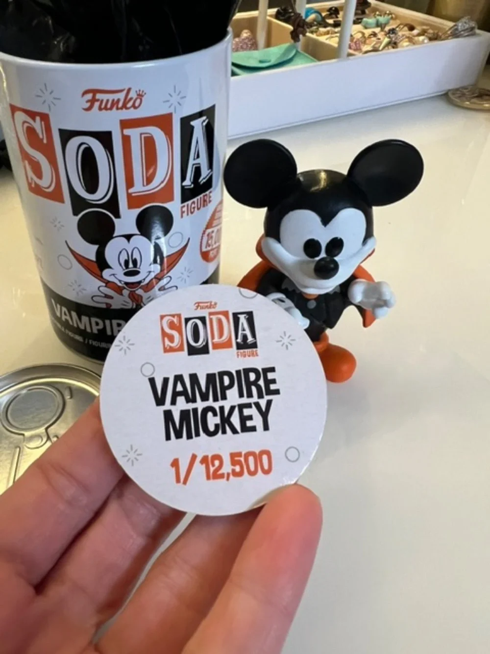 Funko SODA Vampire Mickey Mouse 4" Vinyl Figure - Picture 7 of 9